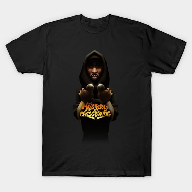 mystery of cheesboxing T-Shirt by Dedos The Nomad